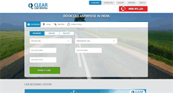 Desktop Screenshot of clearcarrental.com